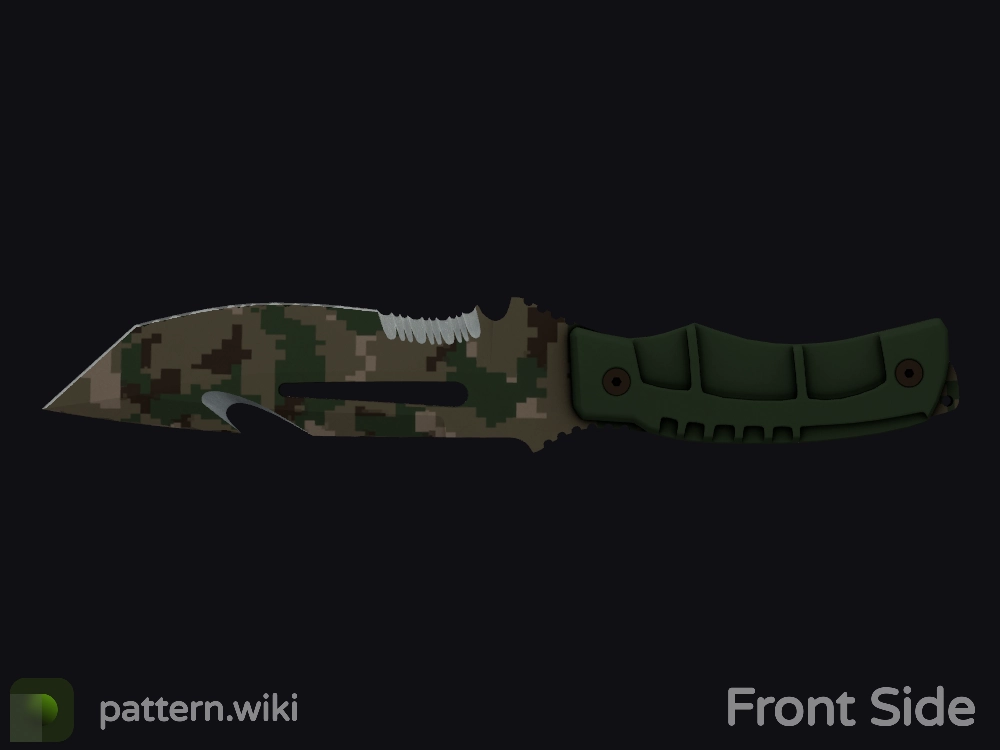 Survival Knife Forest DDPAT seed 541