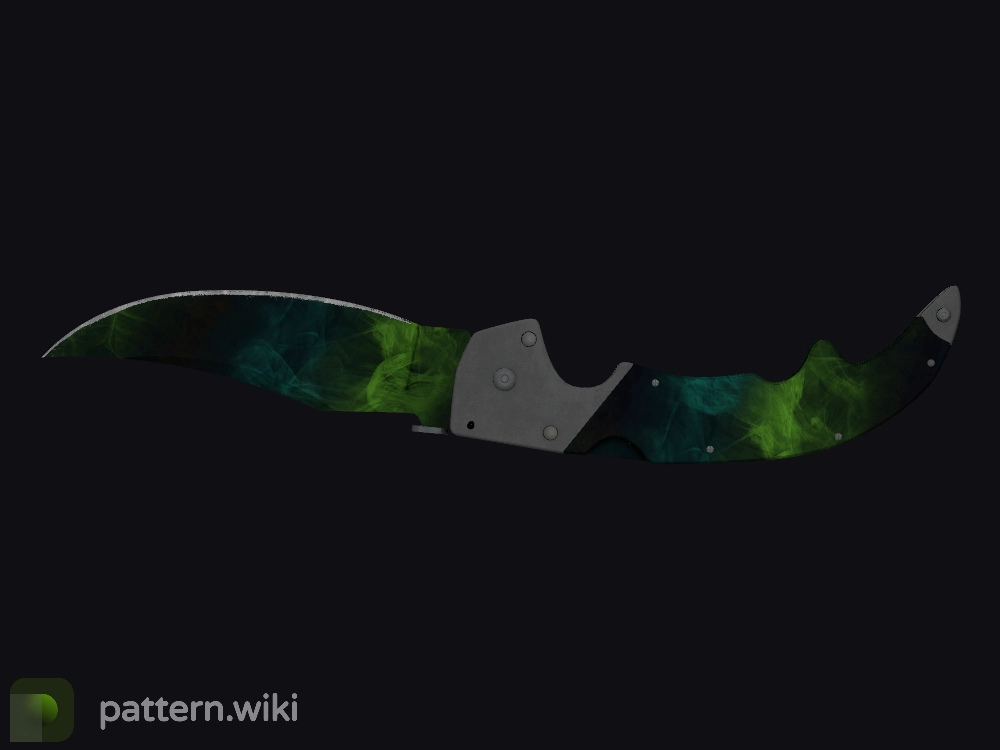 Falchion Knife Gamma Doppler seed 397