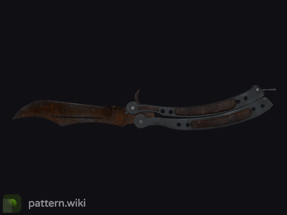 Butterfly Knife Rust Coat seed 651