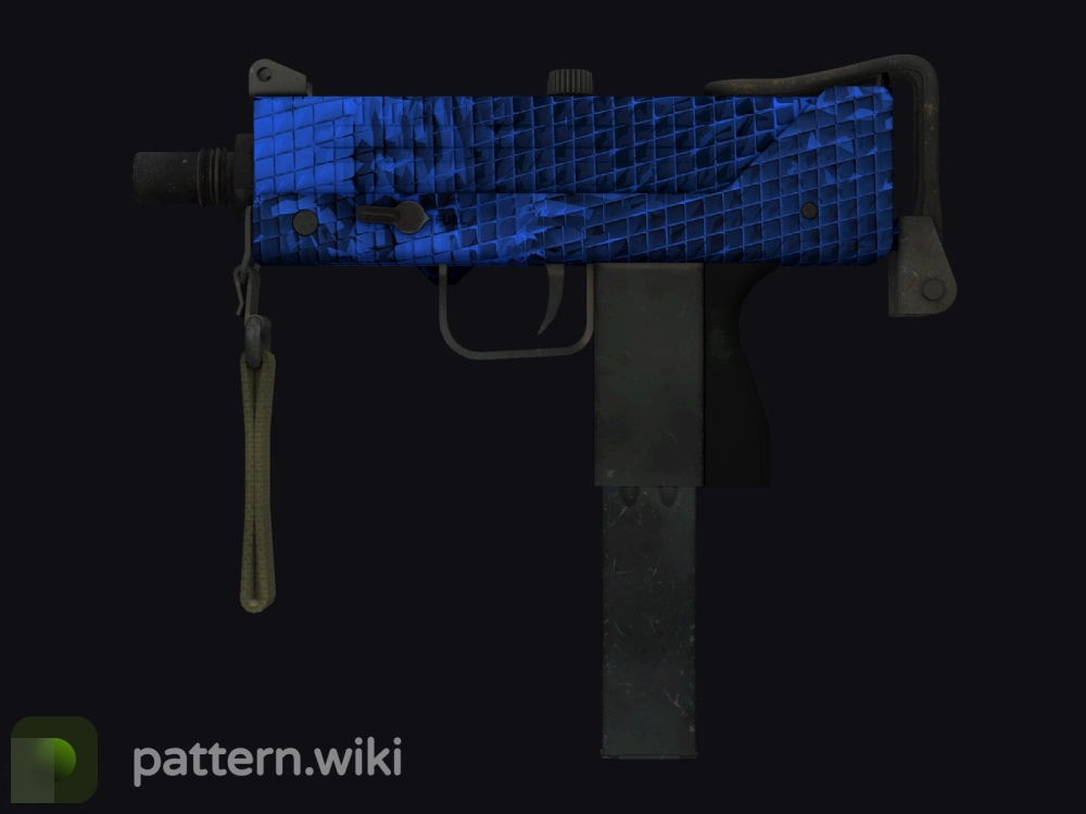 MAC-10 Lapis Gator seed 302