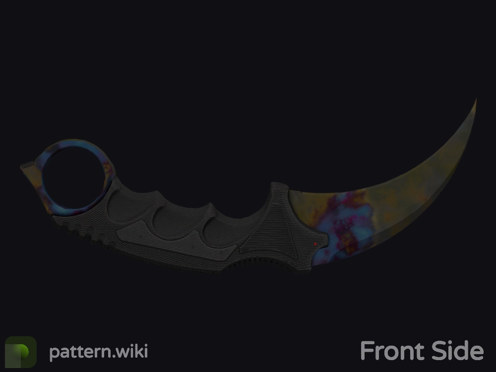 Karambit Case Hardened seed 910