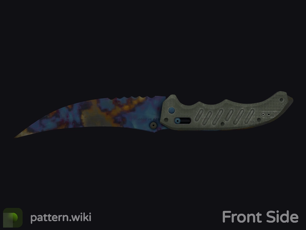 Flip Knife Case Hardened seed 604