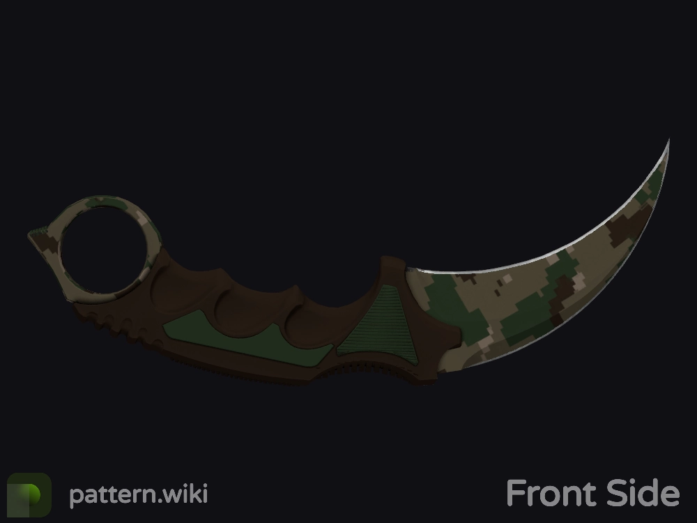 Karambit Forest DDPAT seed 650