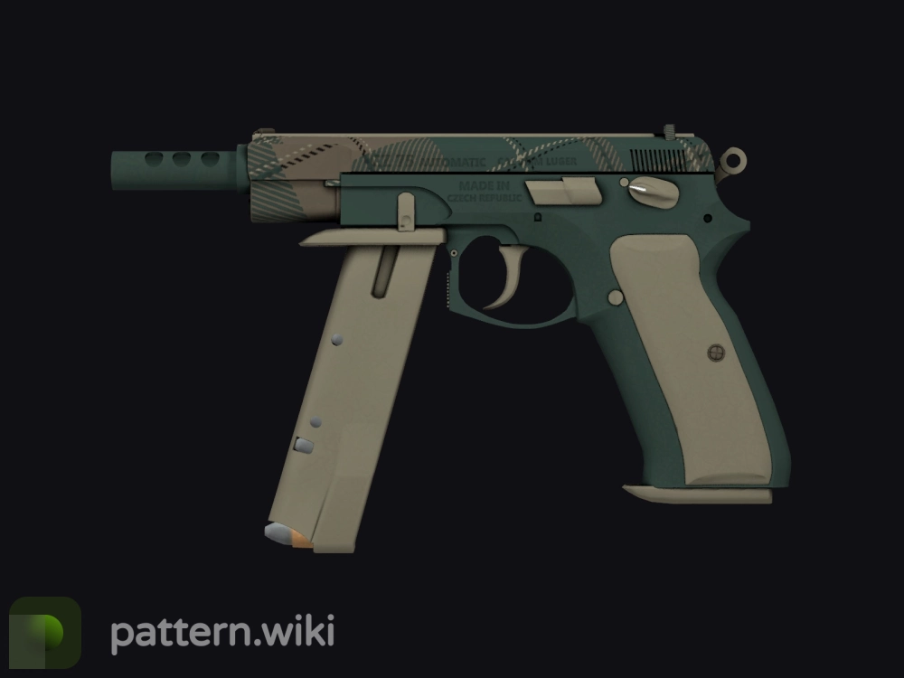 CZ75-Auto Green Plaid seed 601