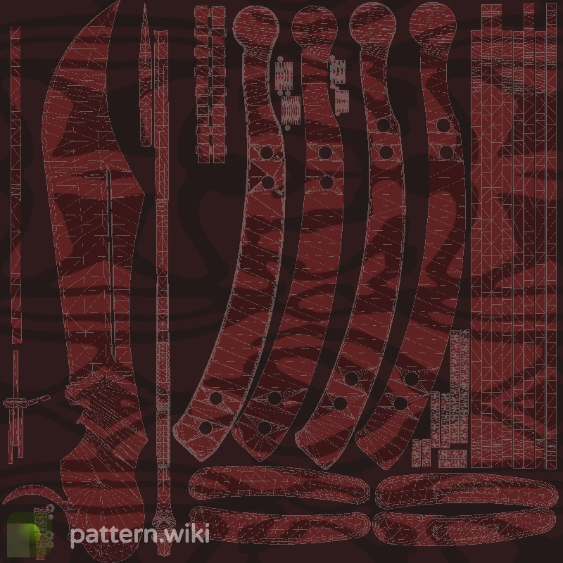 Butterfly Knife Slaughter seed 475 pattern template