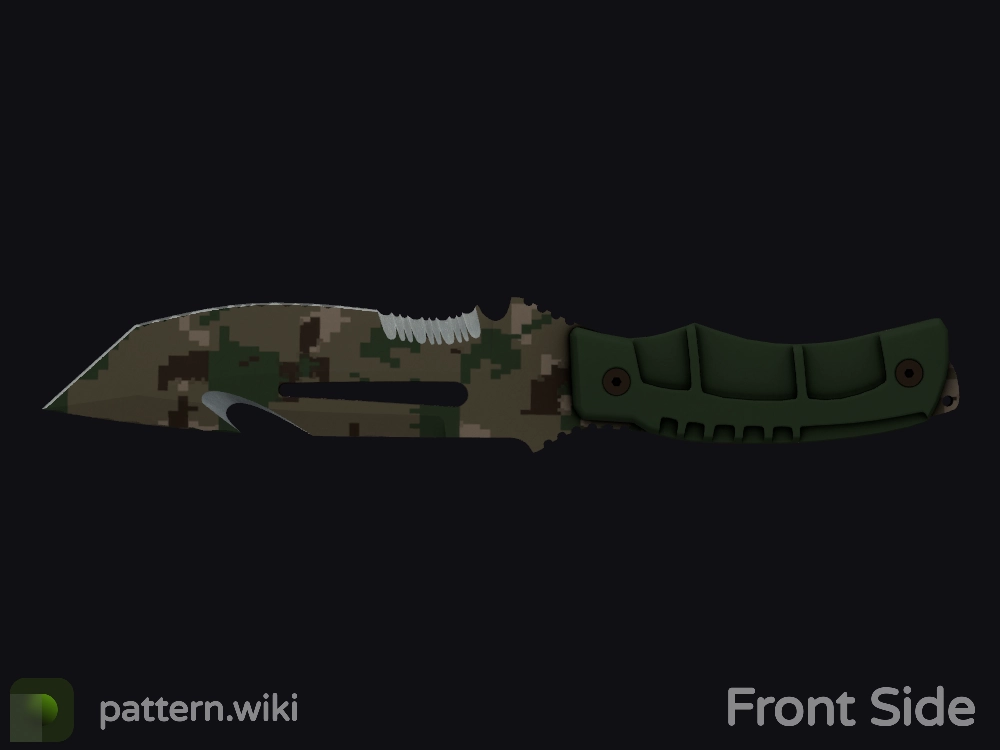 Survival Knife Forest DDPAT seed 376