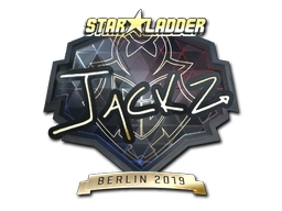 Sticker JaCkz (Gold) | Berlin 2019 preview