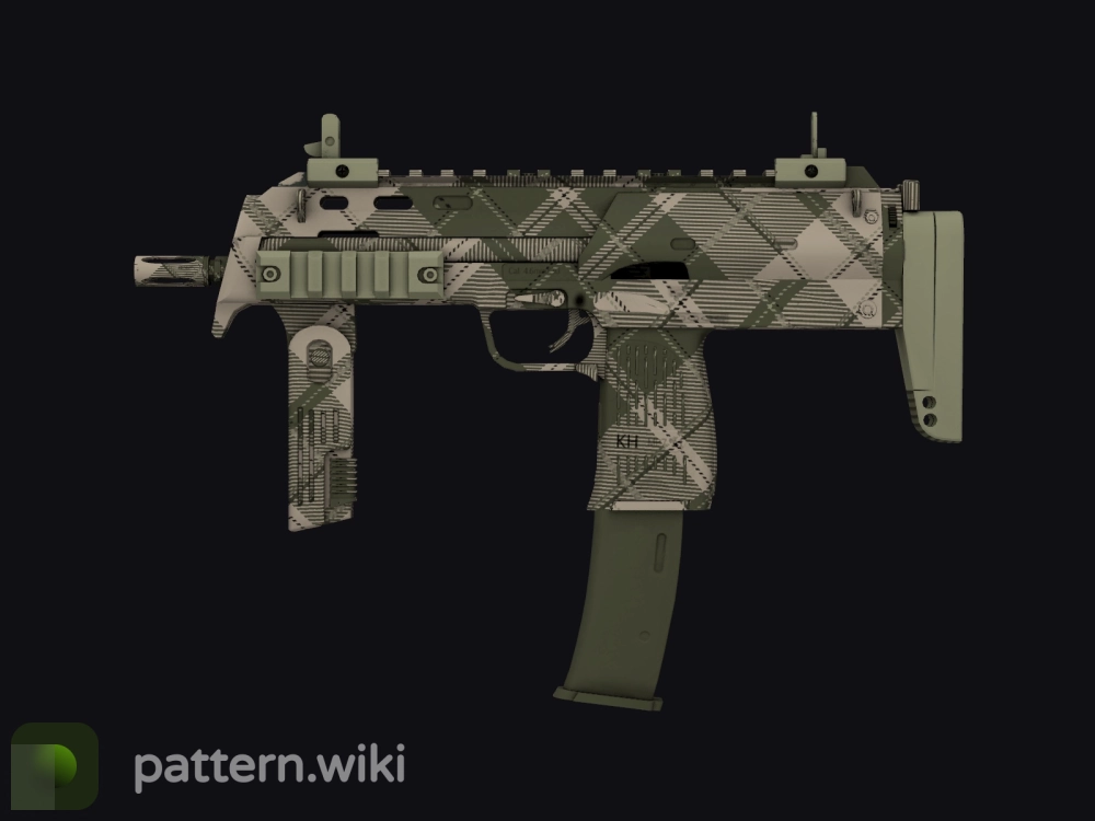 MP7 Olive Plaid seed 997