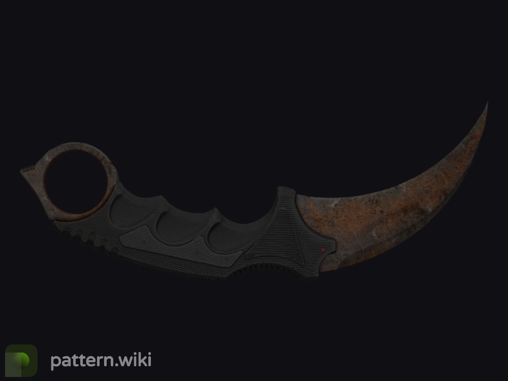 Karambit Rust Coat seed 3