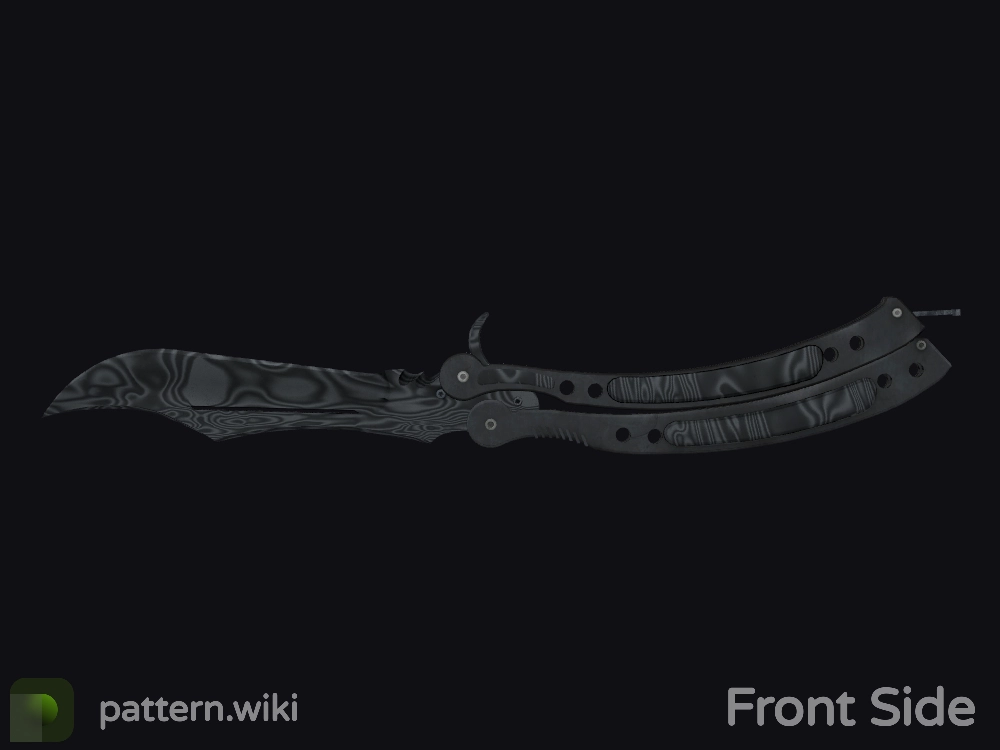 Butterfly Knife Damascus Steel seed 46