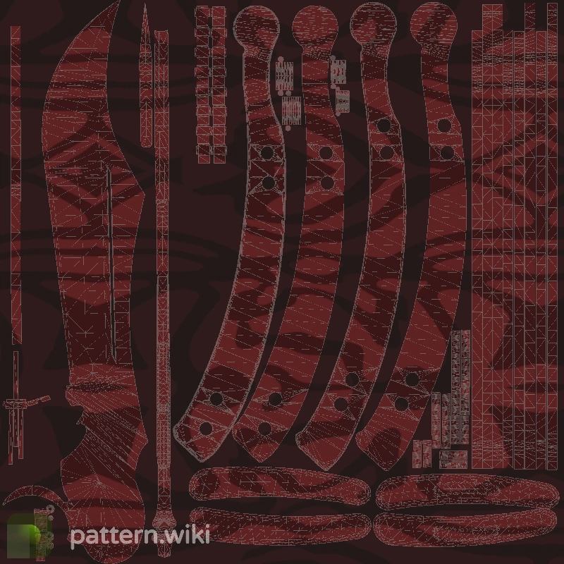 Butterfly Knife Slaughter seed 919 pattern template