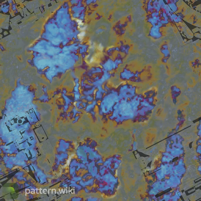 AK-47 Case Hardened seed 243 pattern template