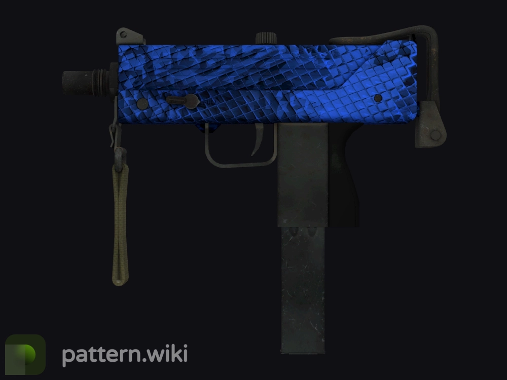 MAC-10 Lapis Gator seed 444