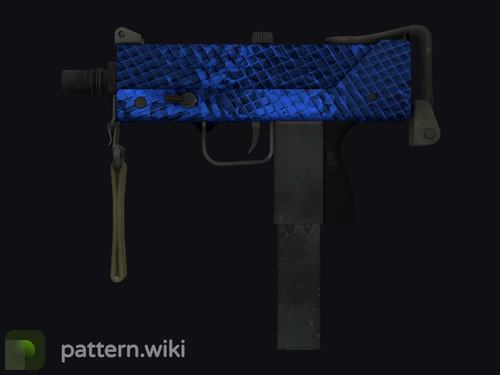 MAC-10 Lapis Gator seed 882