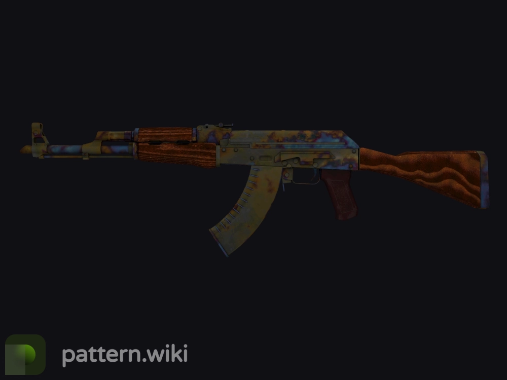 AK-47 Case Hardened seed 738