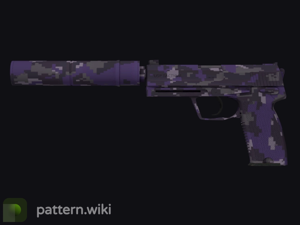 USP-S Purple DDPAT seed 457