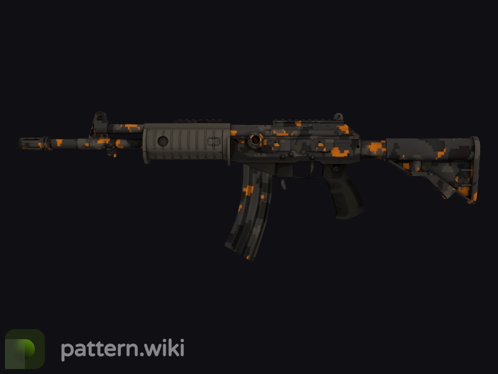 Galil AR Orange DDPAT seed 702