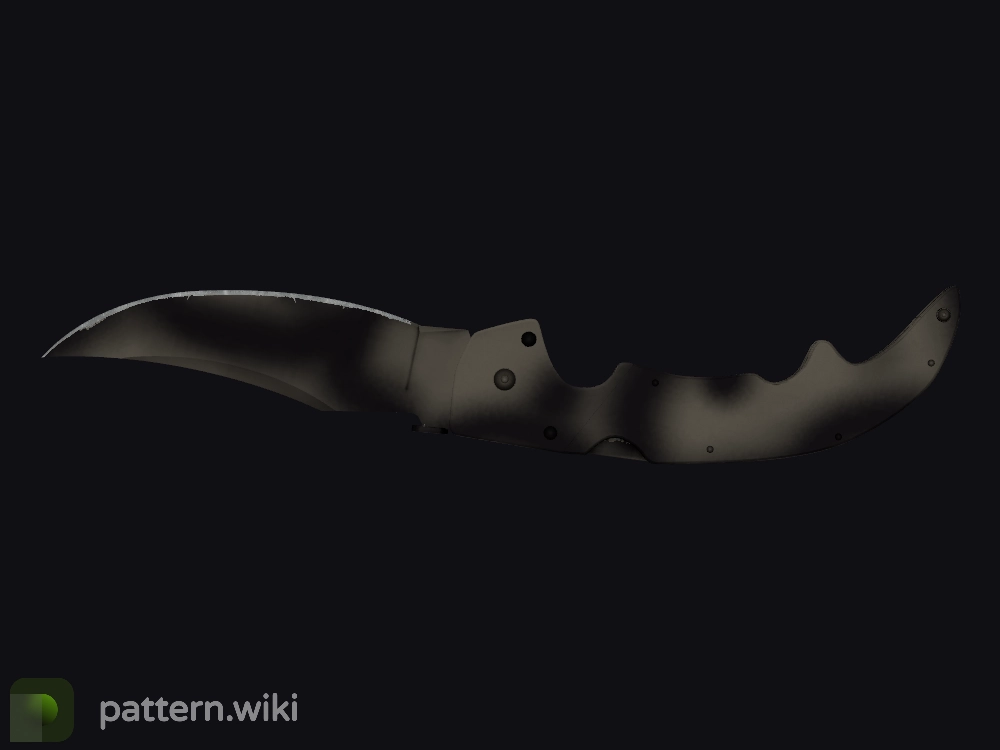 Falchion Knife Scorched seed 157