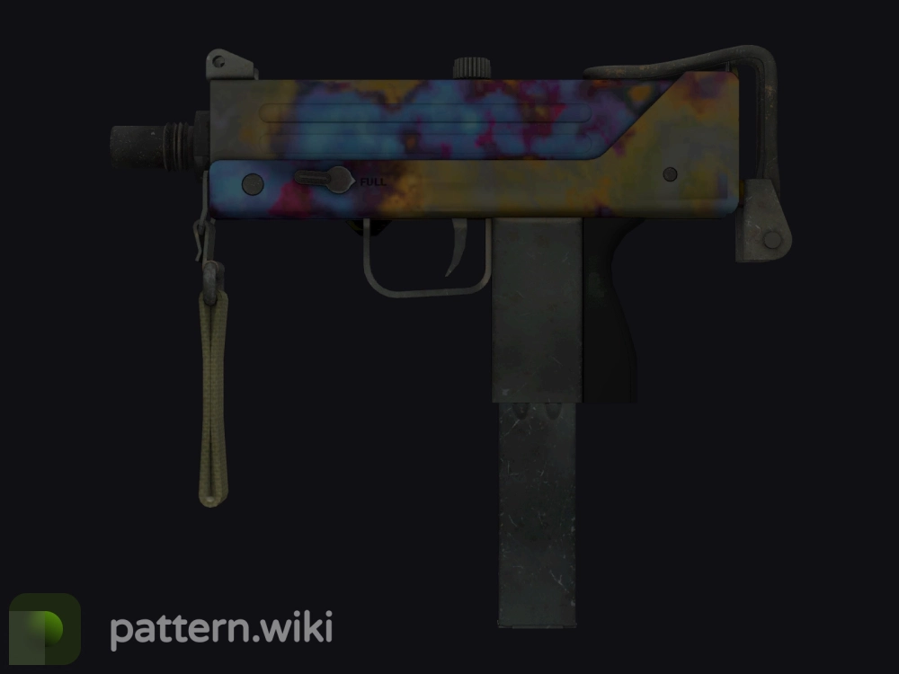 MAC-10 Case Hardened seed 651