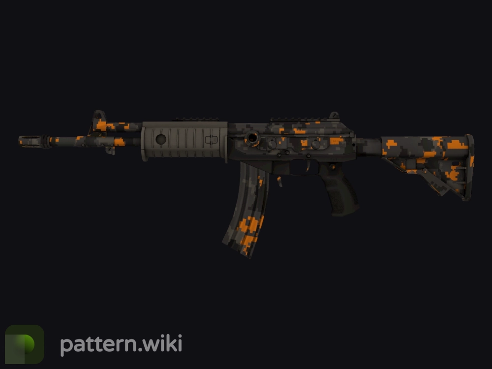 Galil AR Orange DDPAT seed 672