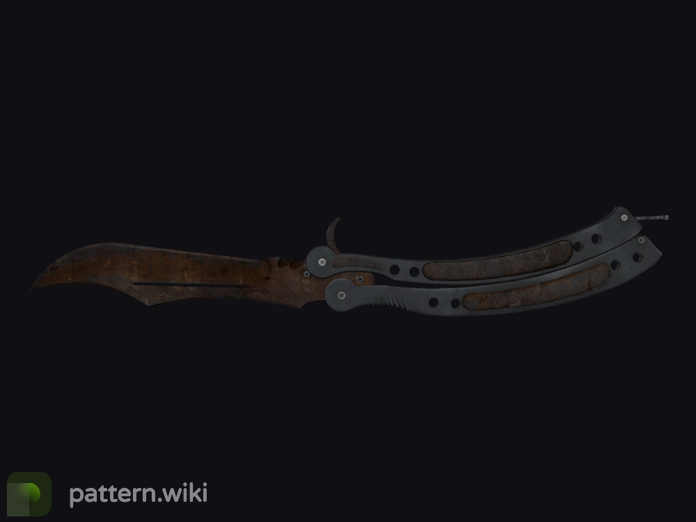 Butterfly Knife Rust Coat seed 896