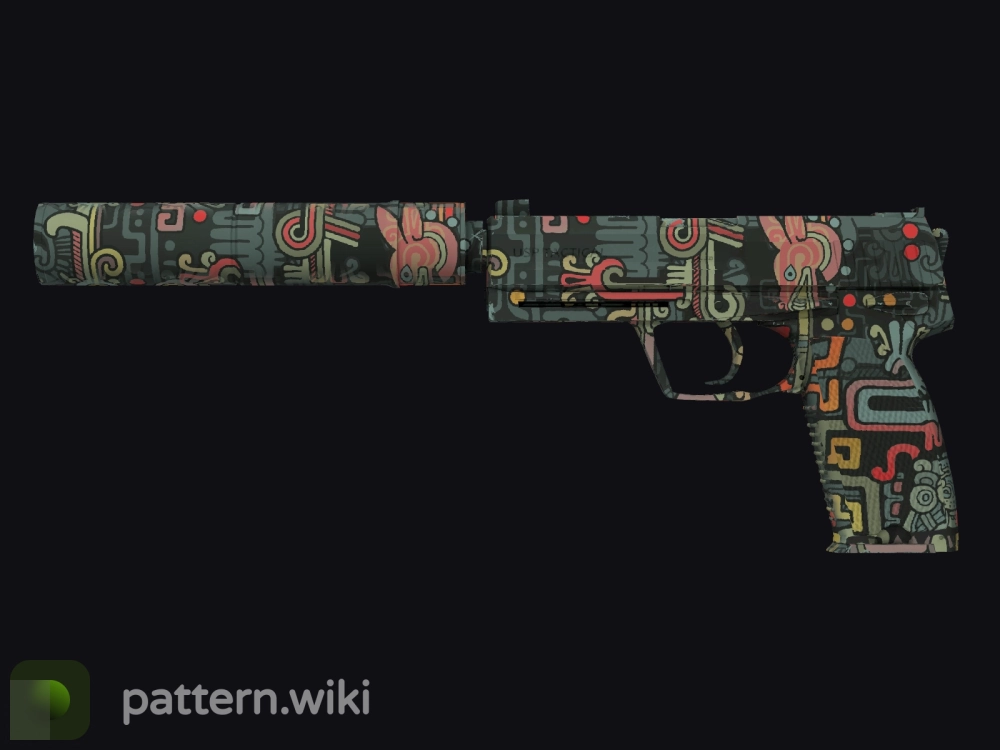 USP-S Ancient Visions seed 612