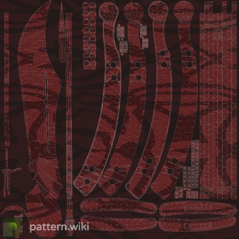 Butterfly Knife Slaughter seed 438 pattern template