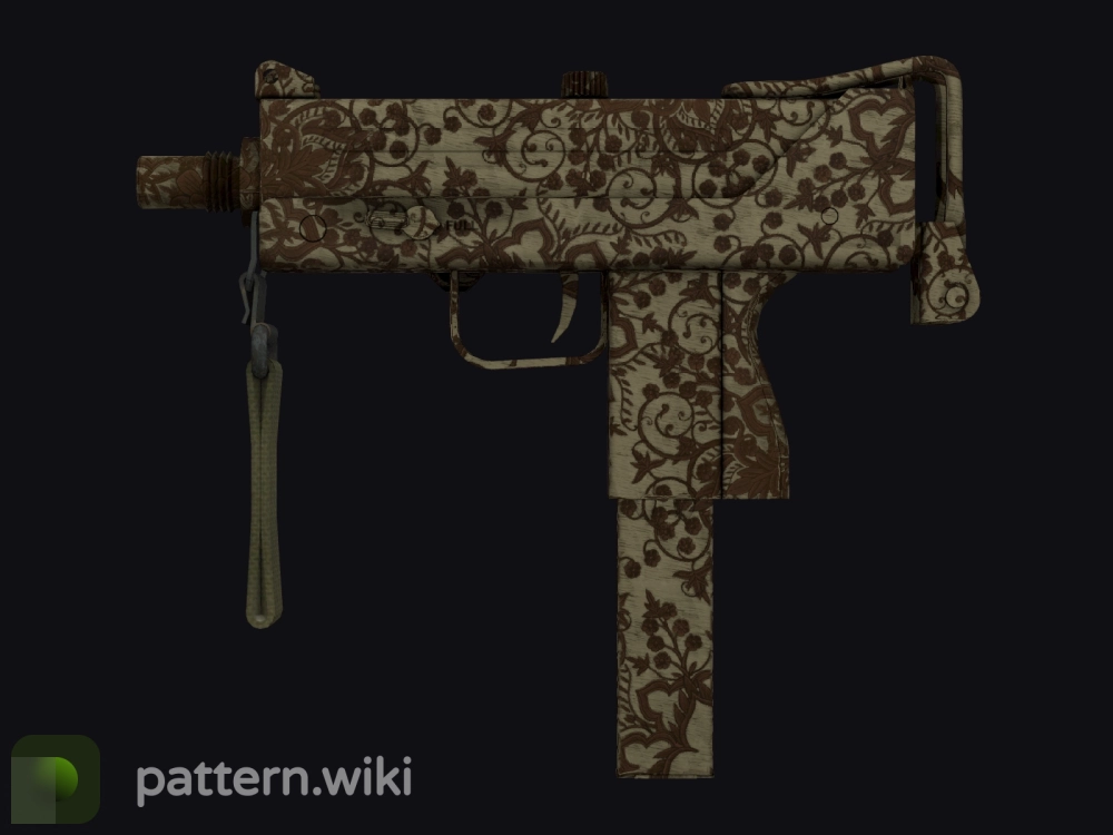 MAC-10 Sienna Damask seed 361