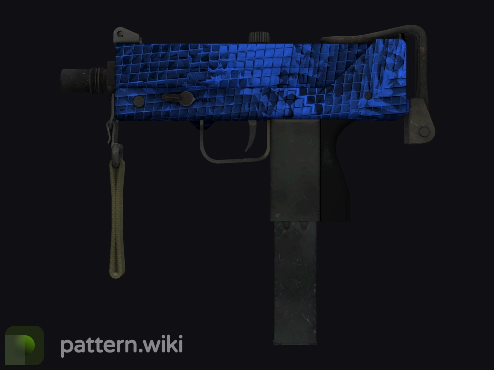 MAC-10 Lapis Gator seed 283