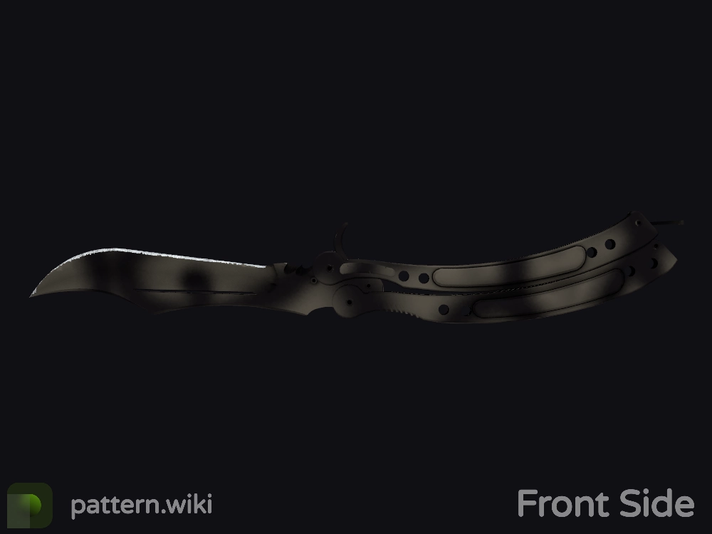 Butterfly Knife Scorched seed 676