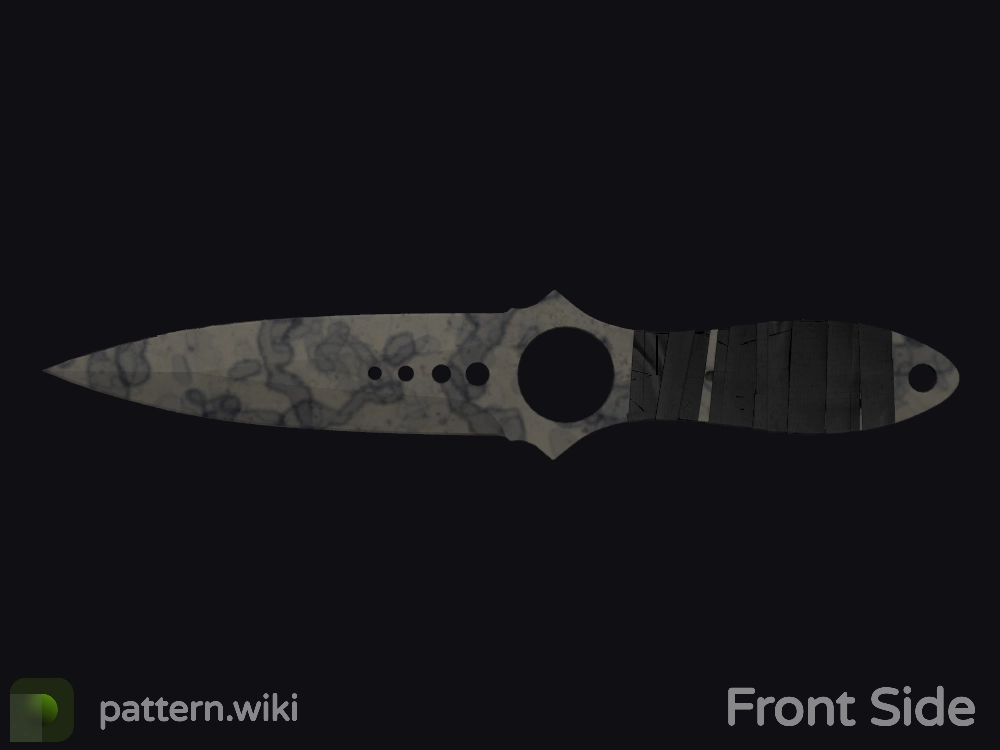 Skeleton Knife Stained seed 438