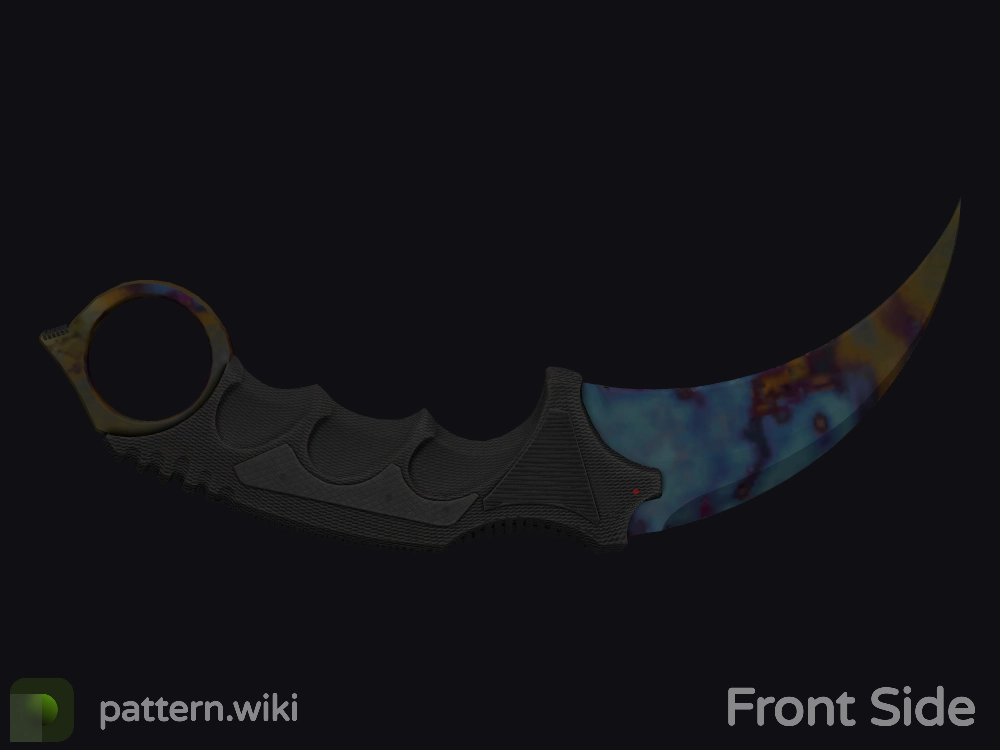 Karambit Case Hardened seed 615