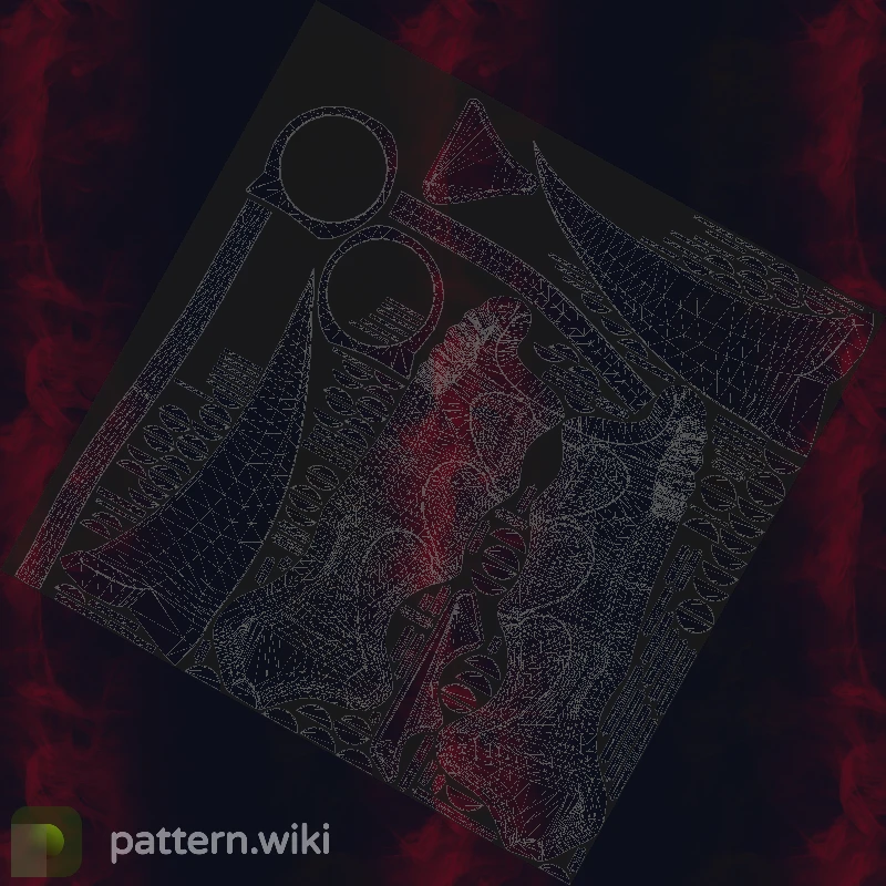 Karambit Doppler seed 472 pattern template