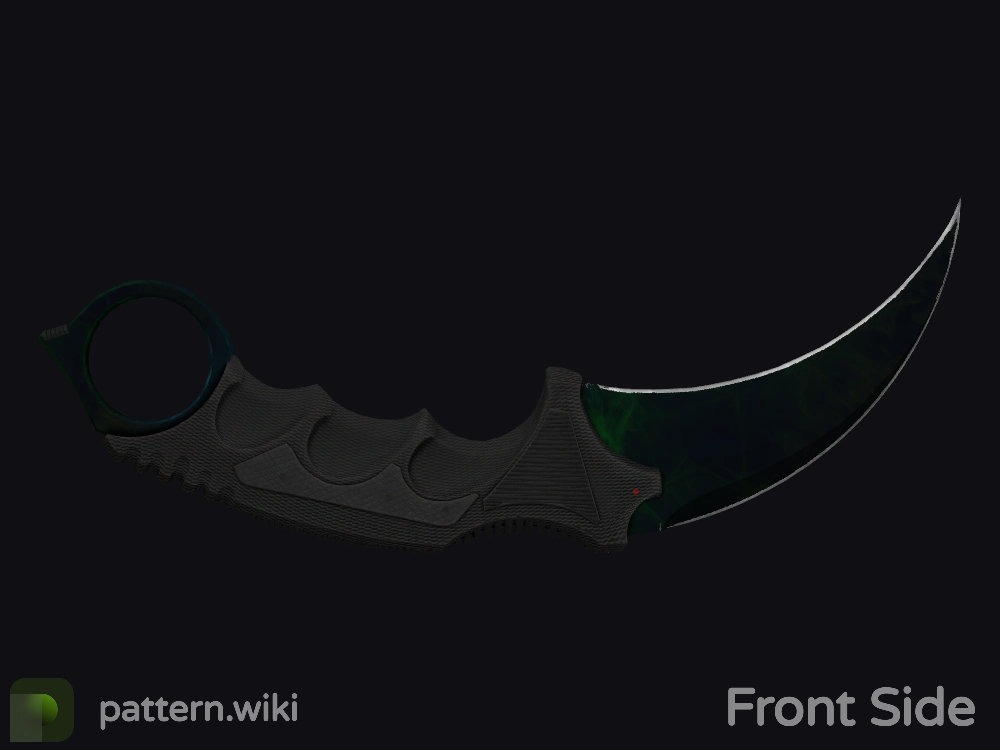 Karambit Gamma Doppler seed 412