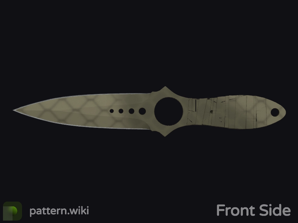 Skeleton Knife Safari Mesh seed 356