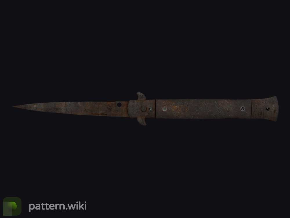 Stiletto Knife Rust Coat seed 840