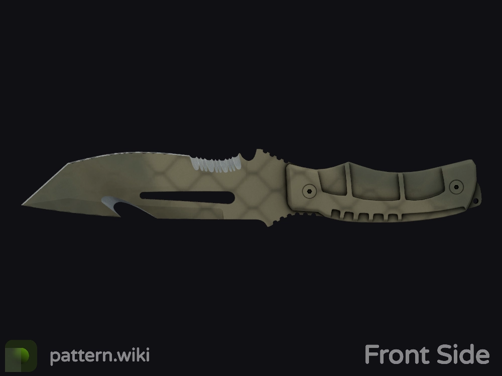 Survival Knife Safari Mesh seed 414