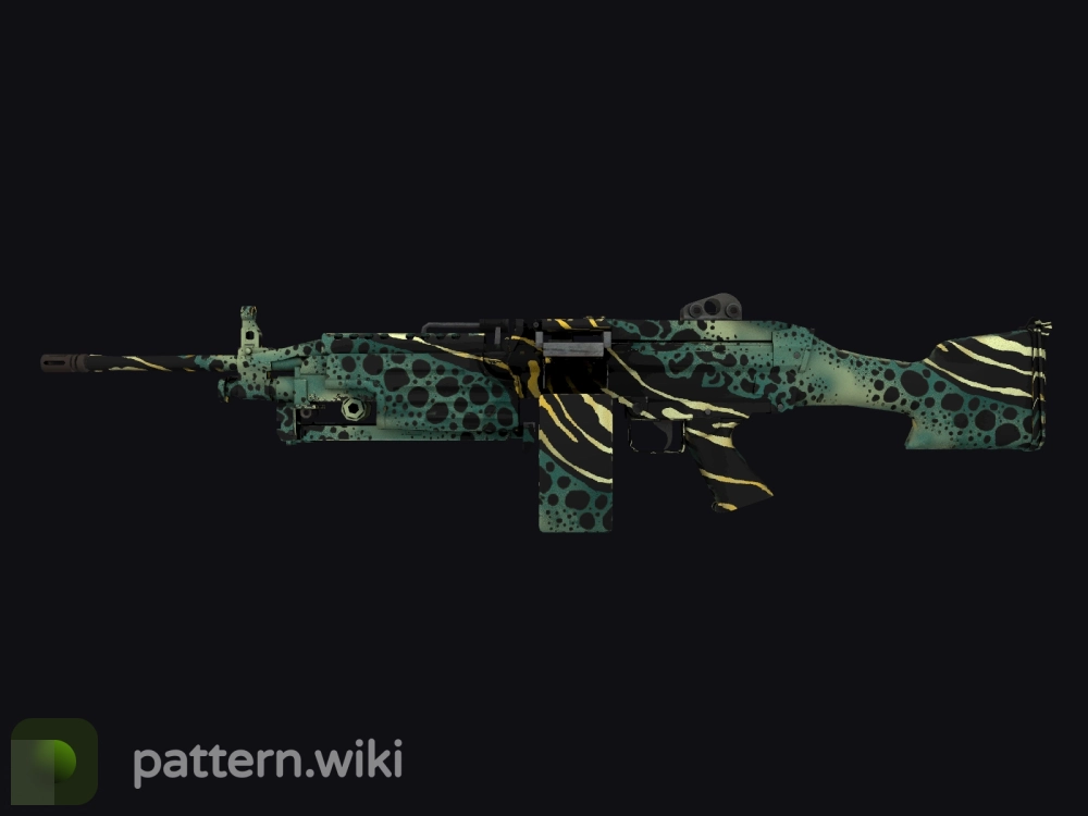 M249 Emerald Poison Dart seed 154