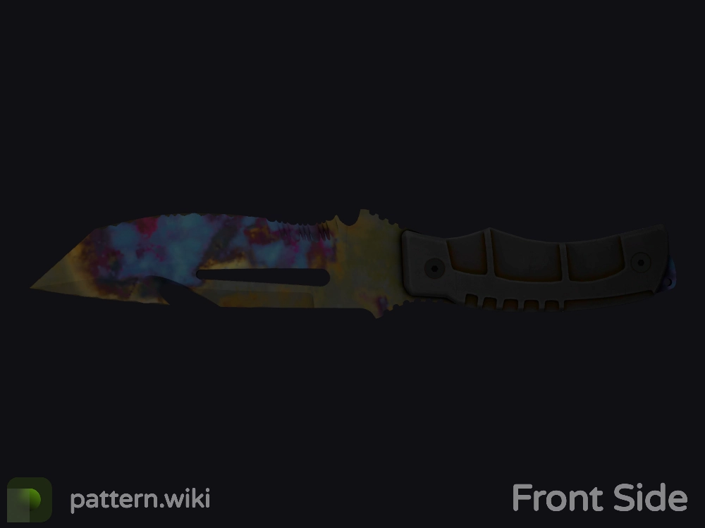 Survival Knife Case Hardened seed 534