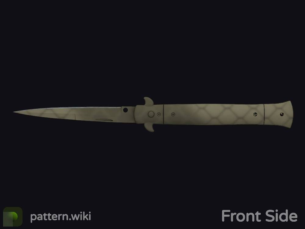 Stiletto Knife Safari Mesh seed 362