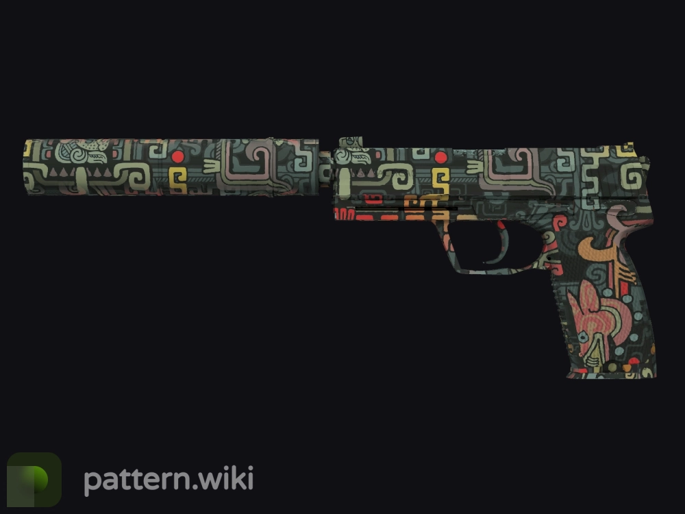 USP-S Ancient Visions seed 123