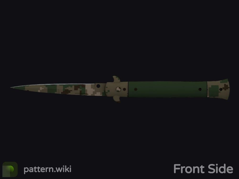 Stiletto Knife Forest DDPAT seed 321