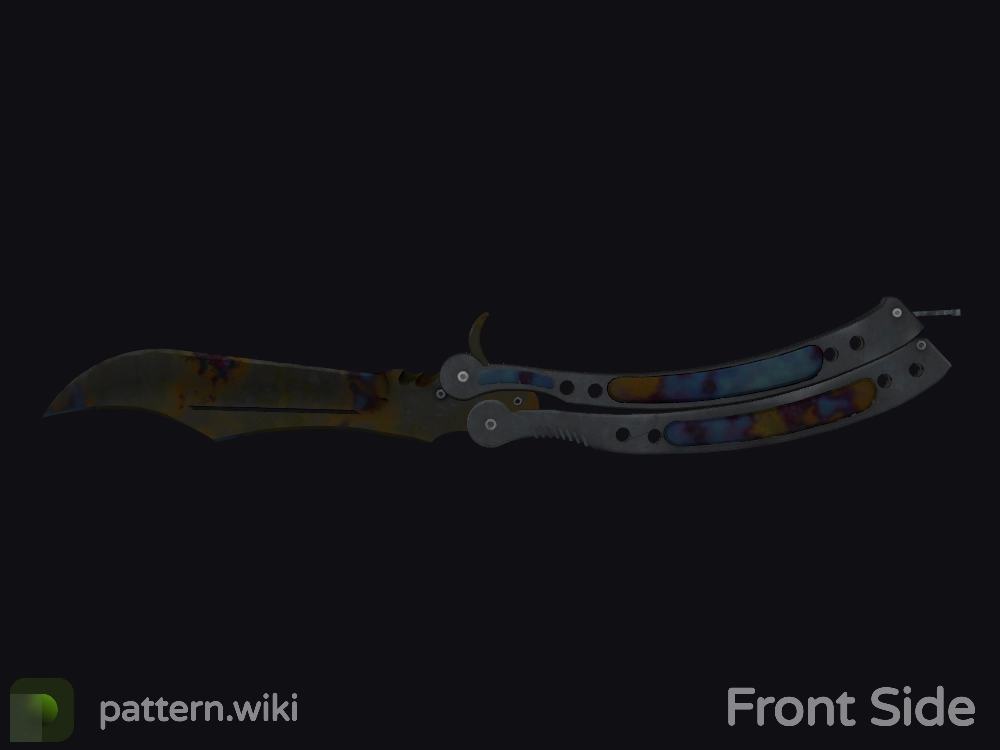 Butterfly Knife Case Hardened seed 2