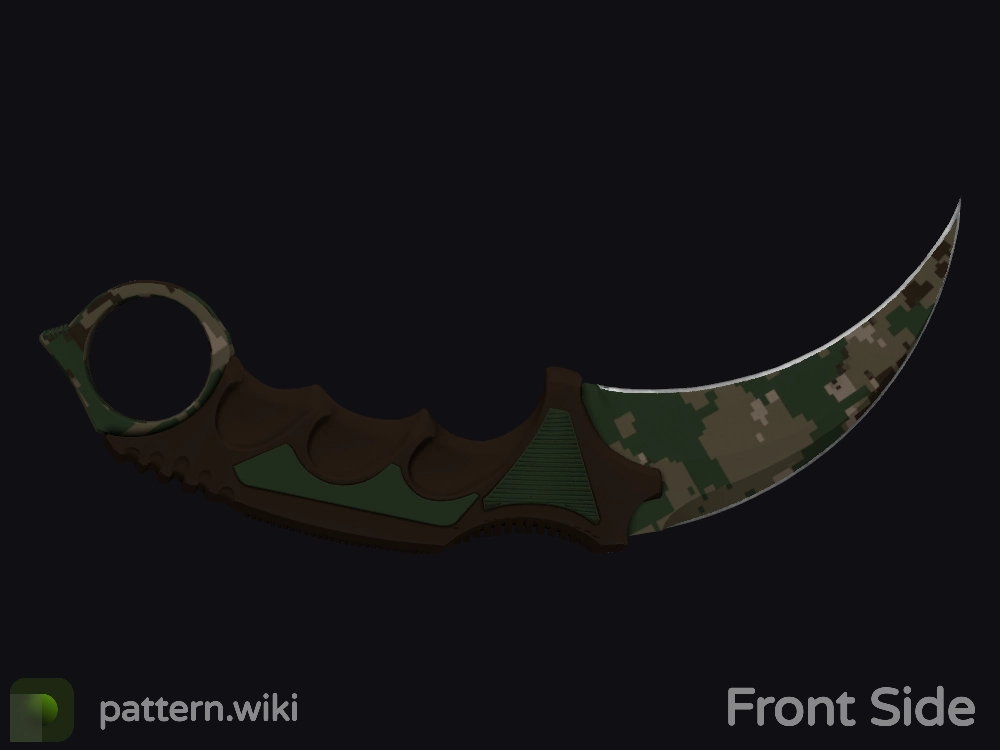 Karambit Forest DDPAT seed 187