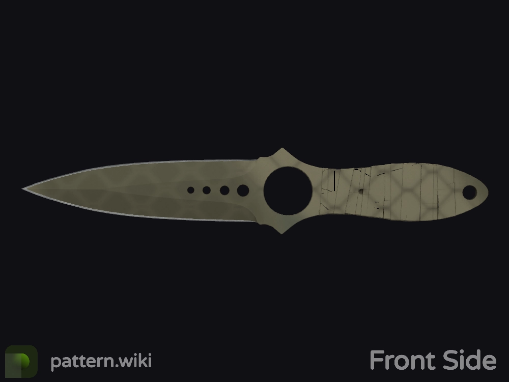 Skeleton Knife Safari Mesh seed 776