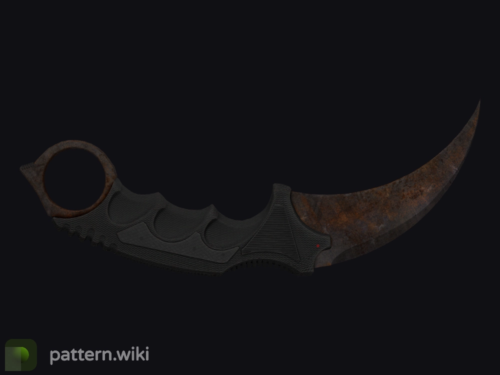 Karambit Rust Coat seed 361