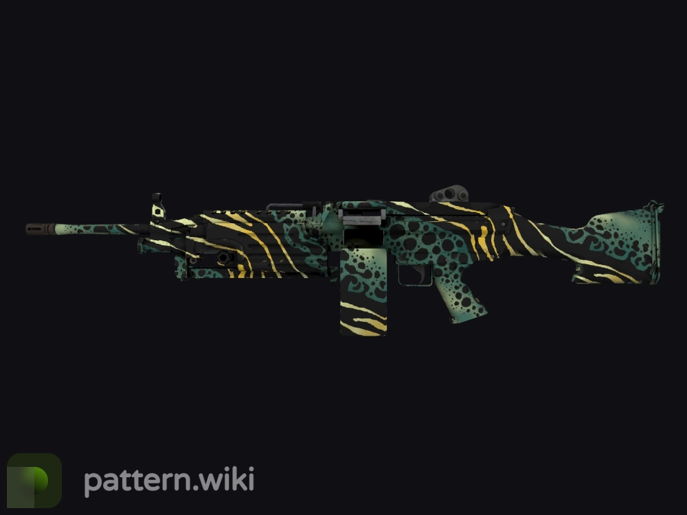 M249 Emerald Poison Dart seed 603