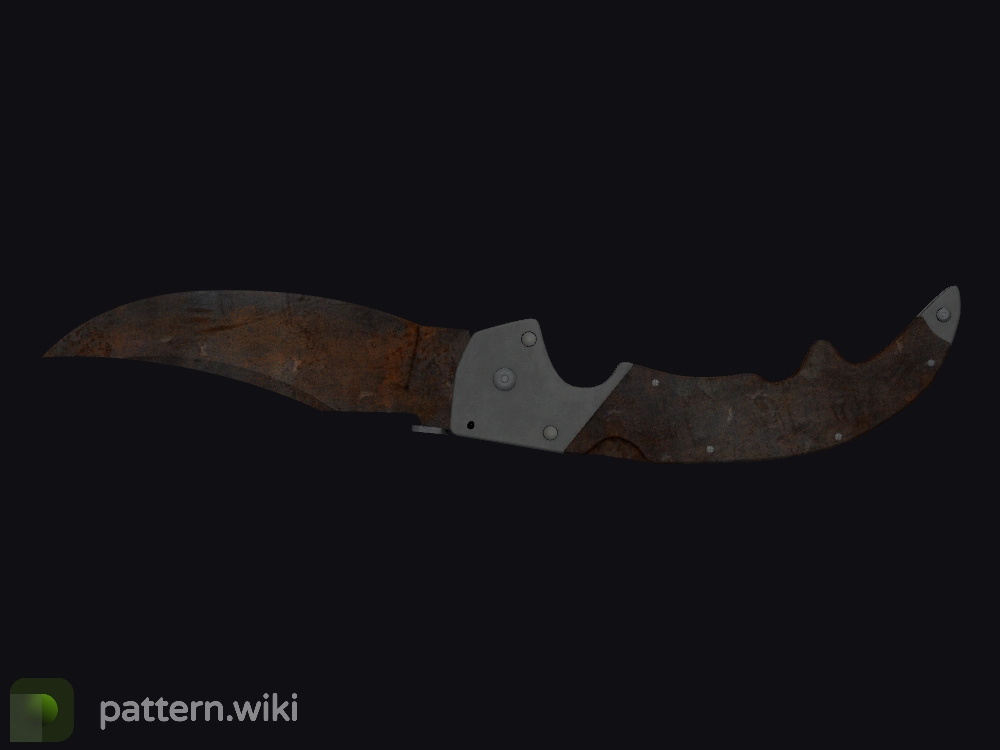 Falchion Knife Rust Coat seed 342