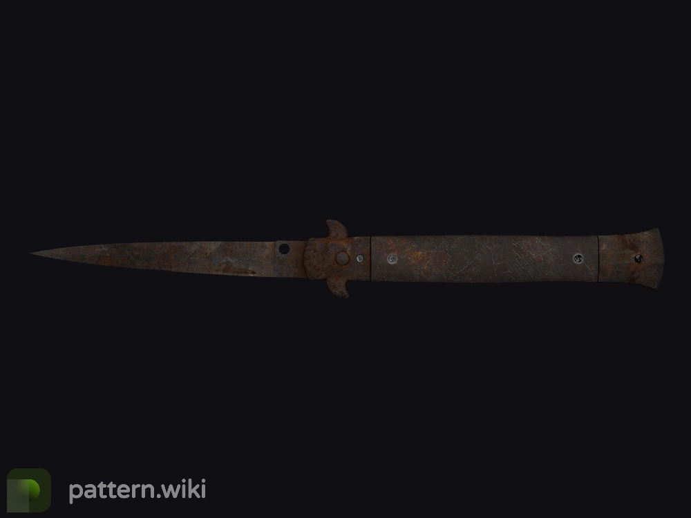 Stiletto Knife Rust Coat seed 712