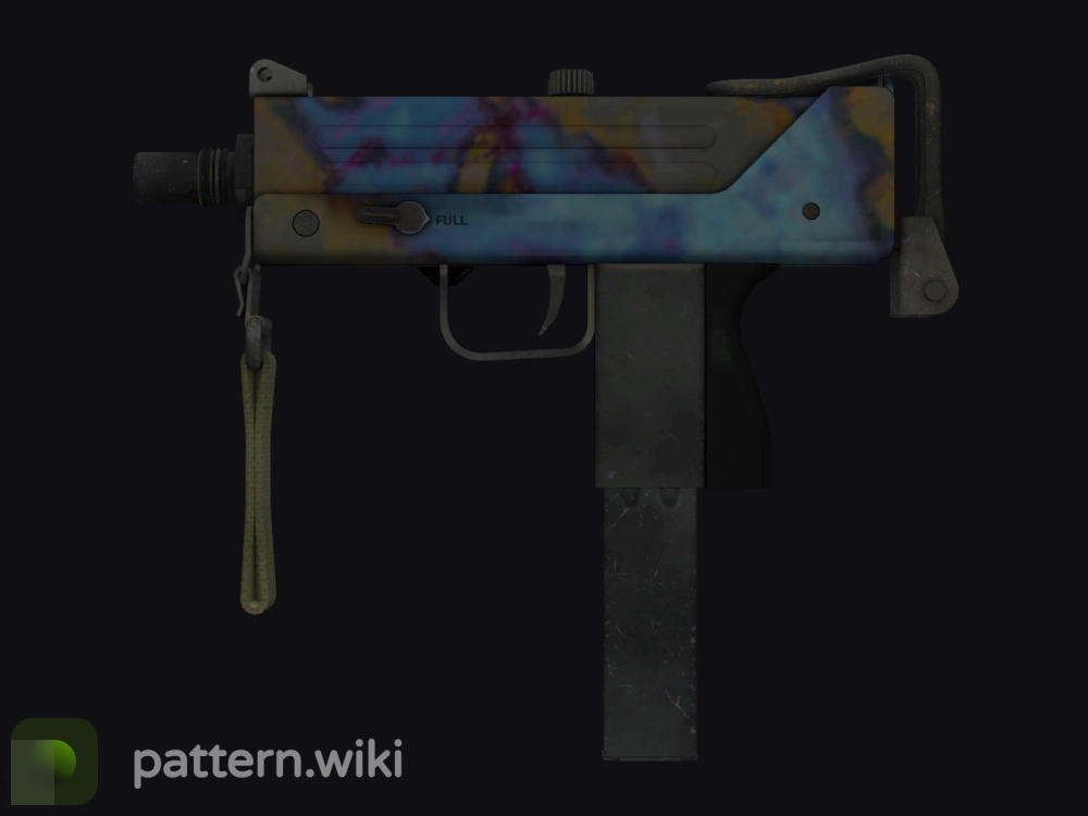 MAC-10 Case Hardened seed 629